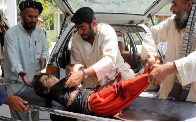 نگرانی کمیسیون حقوق بشر از کشته شدن ۲۱۰ کودک ظرف ۳ ماه  در افغانستان